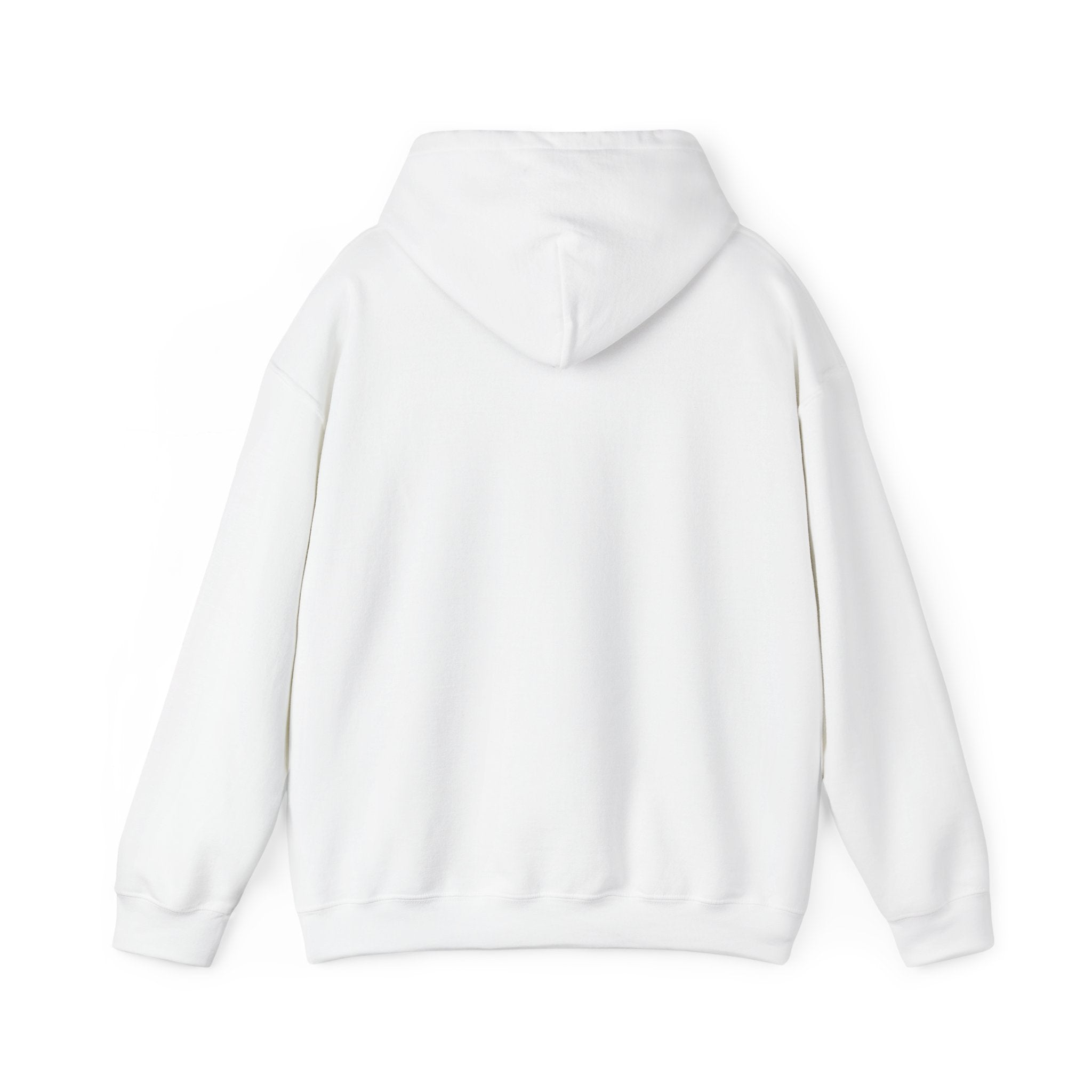 Velunete Minimalist Logo Hoodie — White Cozy Pullover