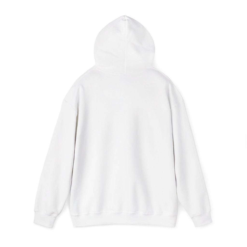 Velunete Minimalist Logo Hoodie — White Cozy Pullover