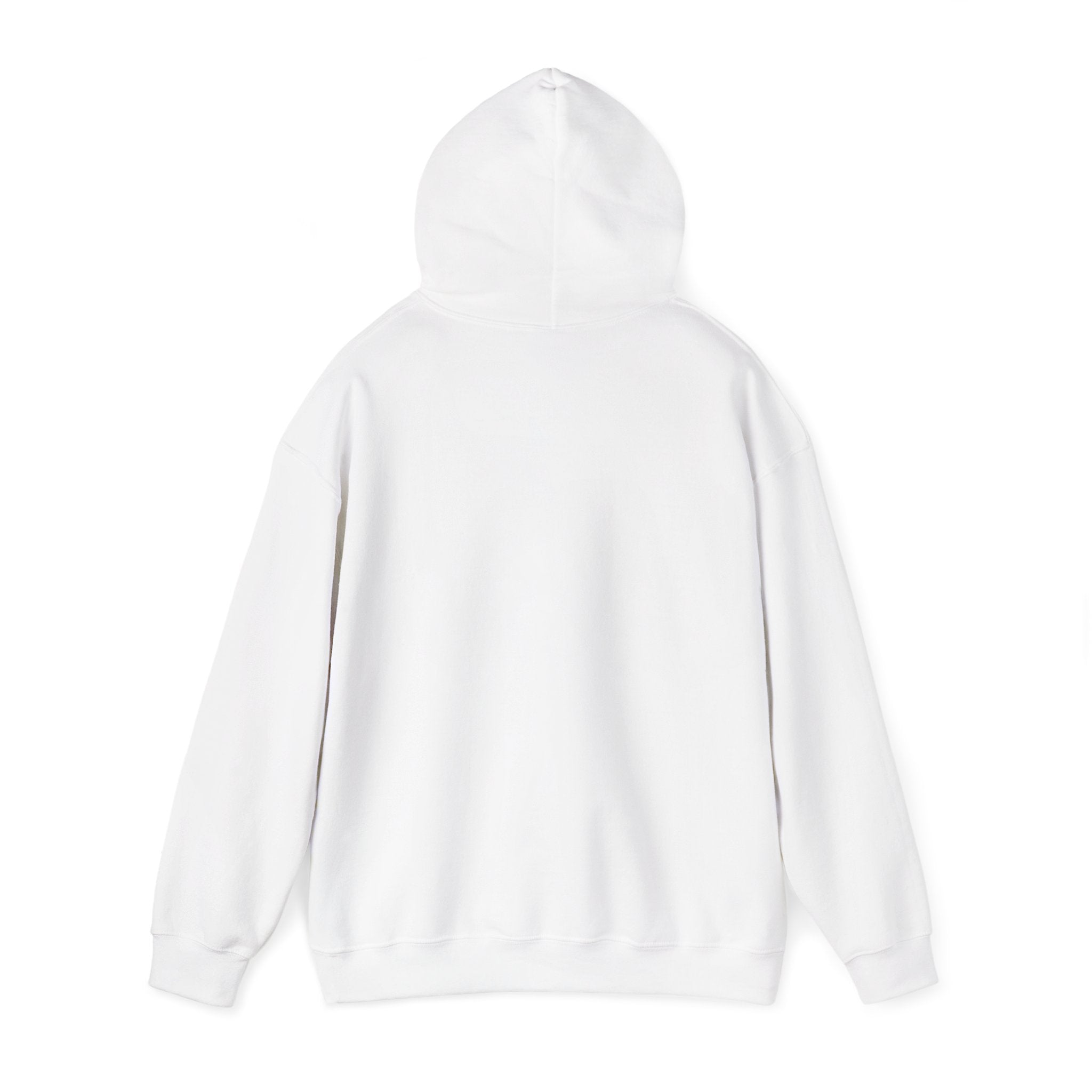 Velunete Minimalist Logo Hoodie — White Cozy Pullover