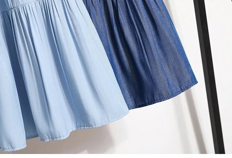Women's Vintage A-Line Cake Skirt – High Waist Midi Skirt
