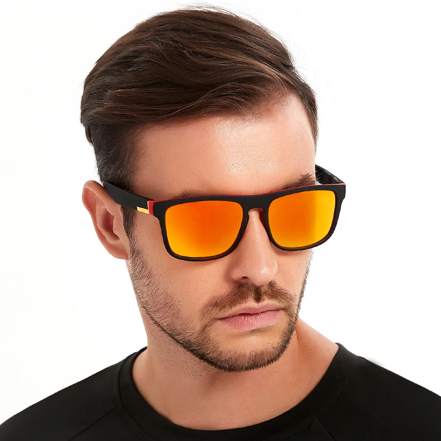 Retro Square Sunglasses – UV Protection, Multi-Colour