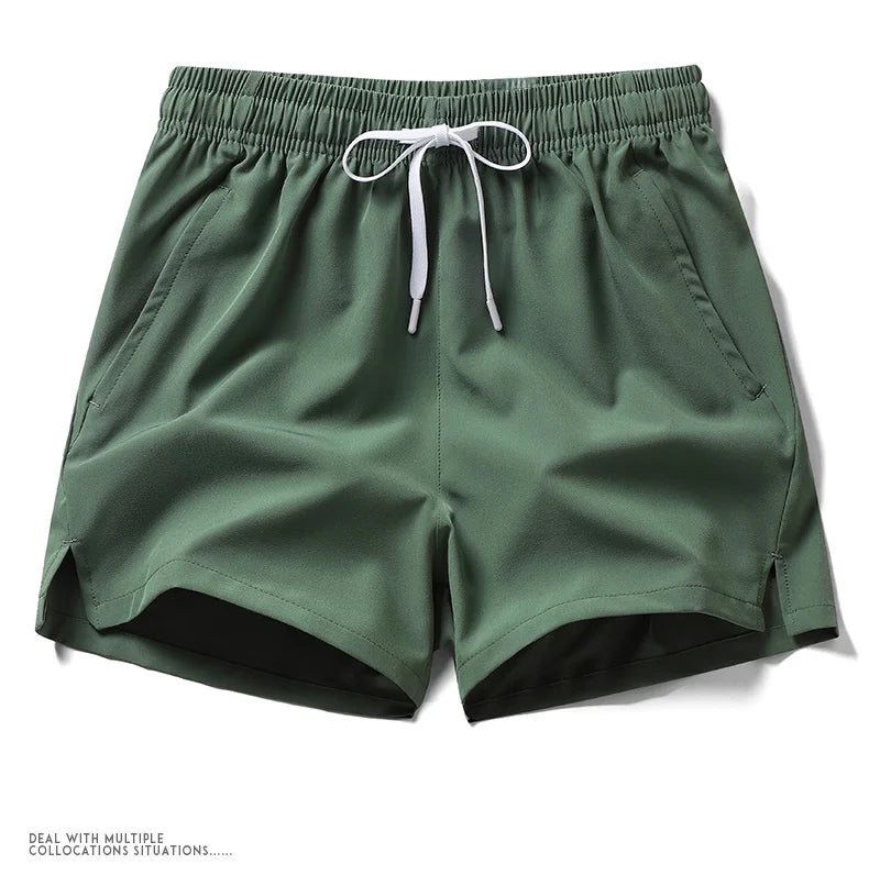 2026summer hot selling sports shorts, running pants, three piece pants, men's and women's zippered pockets, couple's short