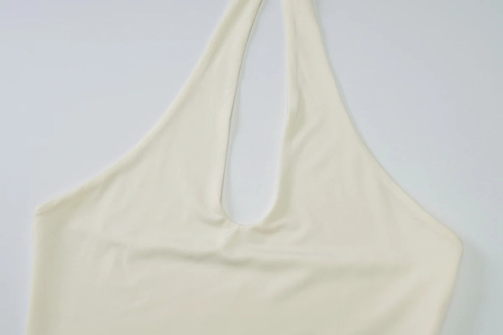 Women's Halter Backless Crop Top – Sexy Summer Tank Top