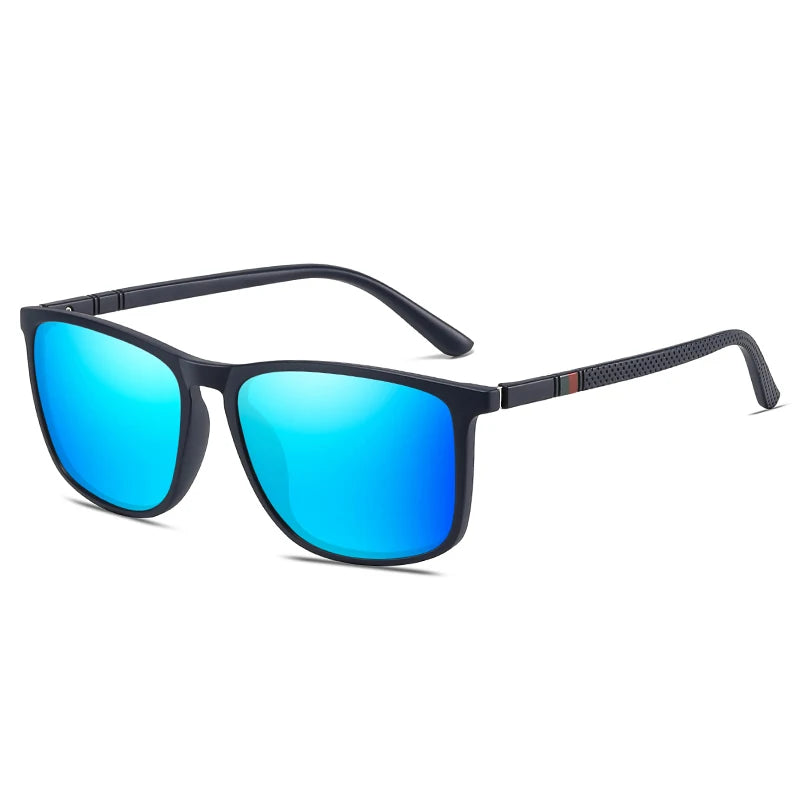 Classic Vintage Square Sunglasses Men And Women Driving Travel  Sun Glasses For Man TR90 Frame Eyewear