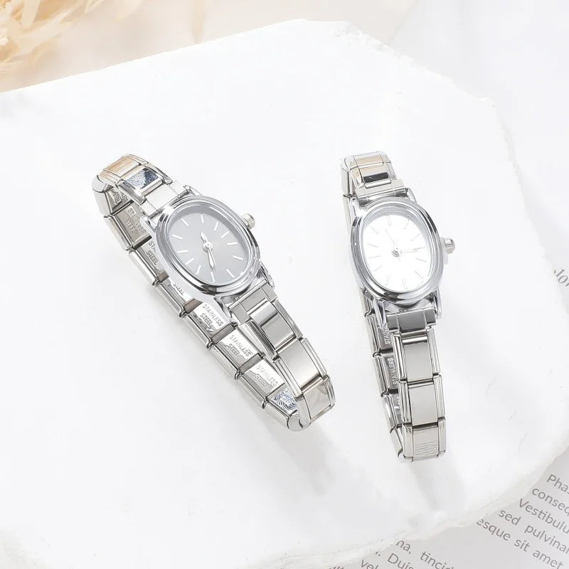 Stainless Steel Watch Fit Bracelet — DIY Retro Style