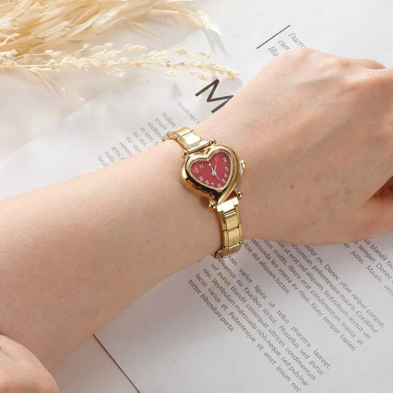 DIY Italian Elastic Charm Watch Bracelet Bangle — 9MM Stainless Steel