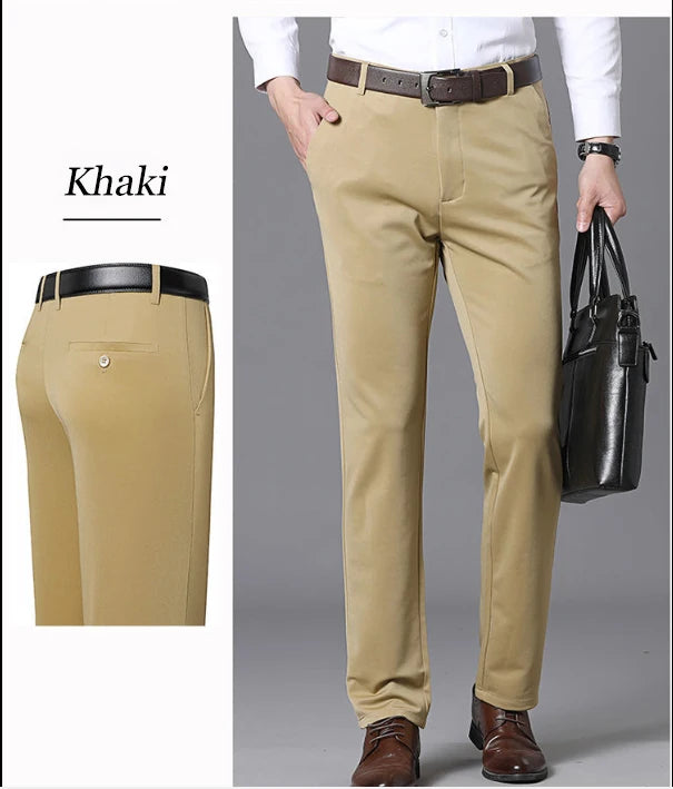 Men's Summer Business Casual Trousers