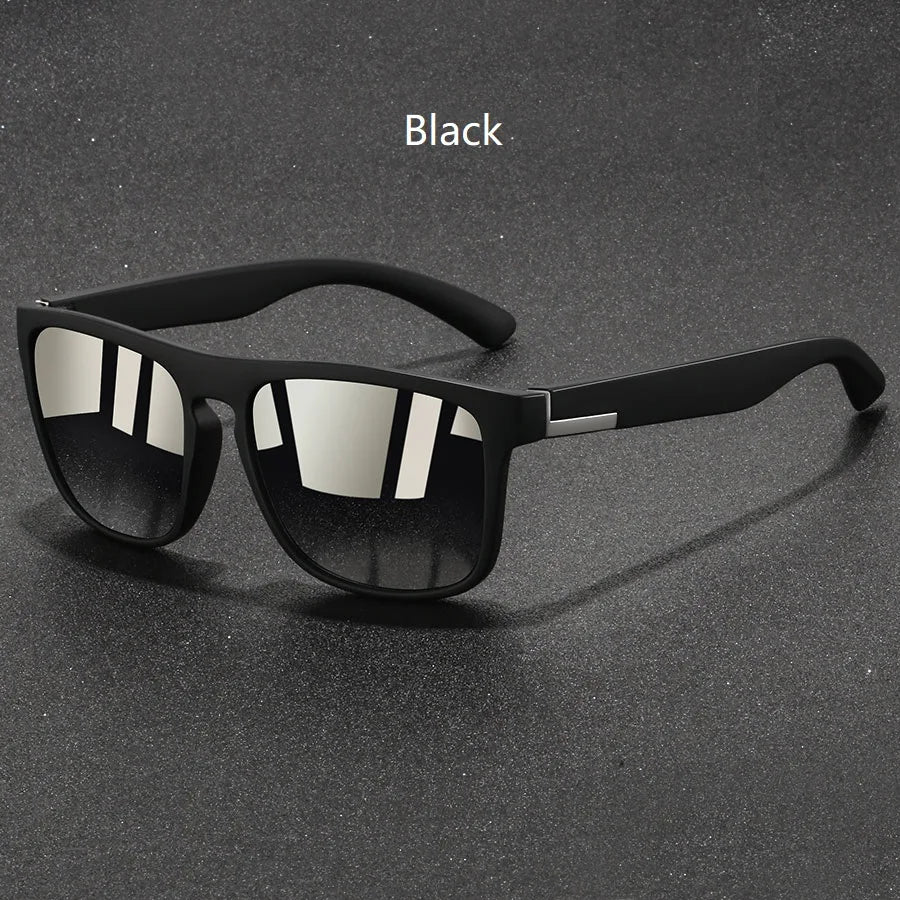 Retro Square Sunglasses – UV Protection, Multi-Colour