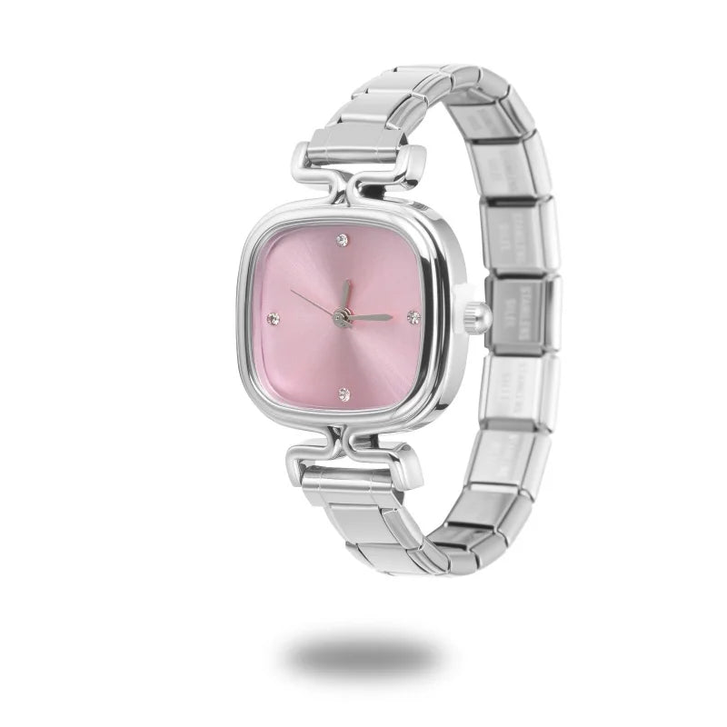 Stainless Steel Watch Fit Bracelet — DIY Retro Style