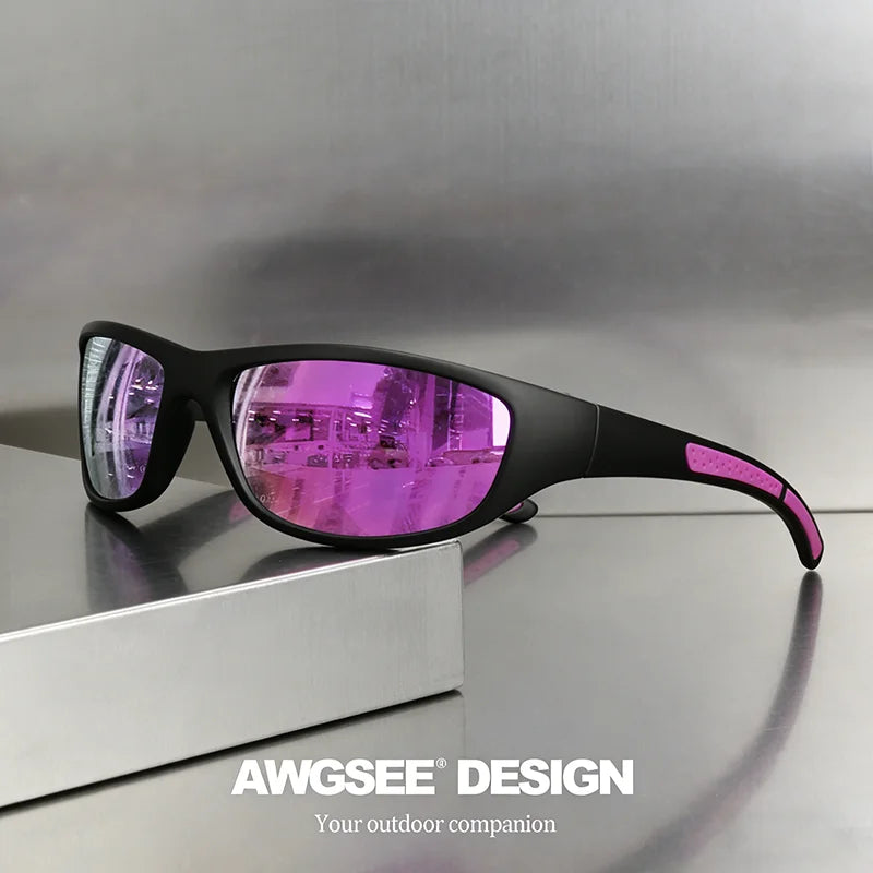 Polarized Sports Sunglasses – Anti-Glare, Non-Slip, 7 Colours