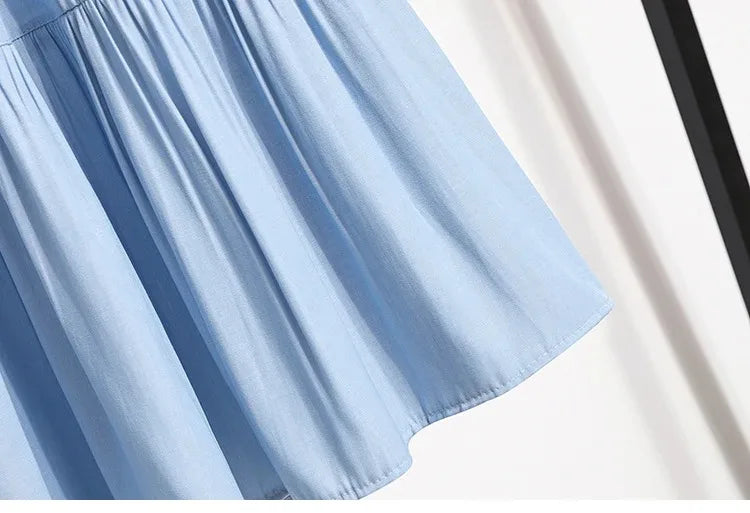 Women's Vintage A-Line Cake Skirt – High Waist Midi Skirt