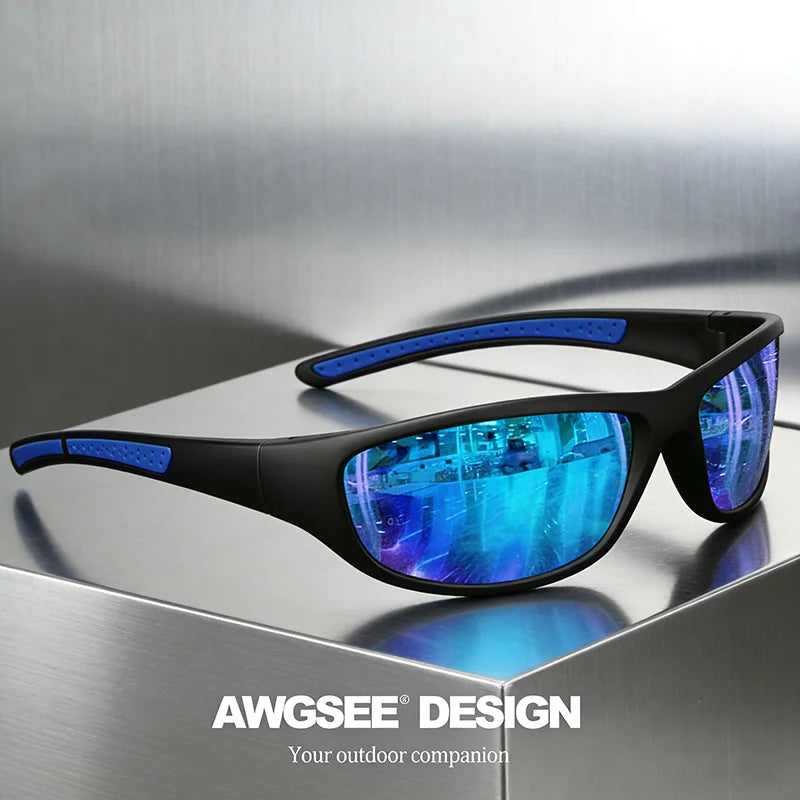 Polarized Sports Sunglasses – Anti-Glare, Non-Slip, 7 Colours