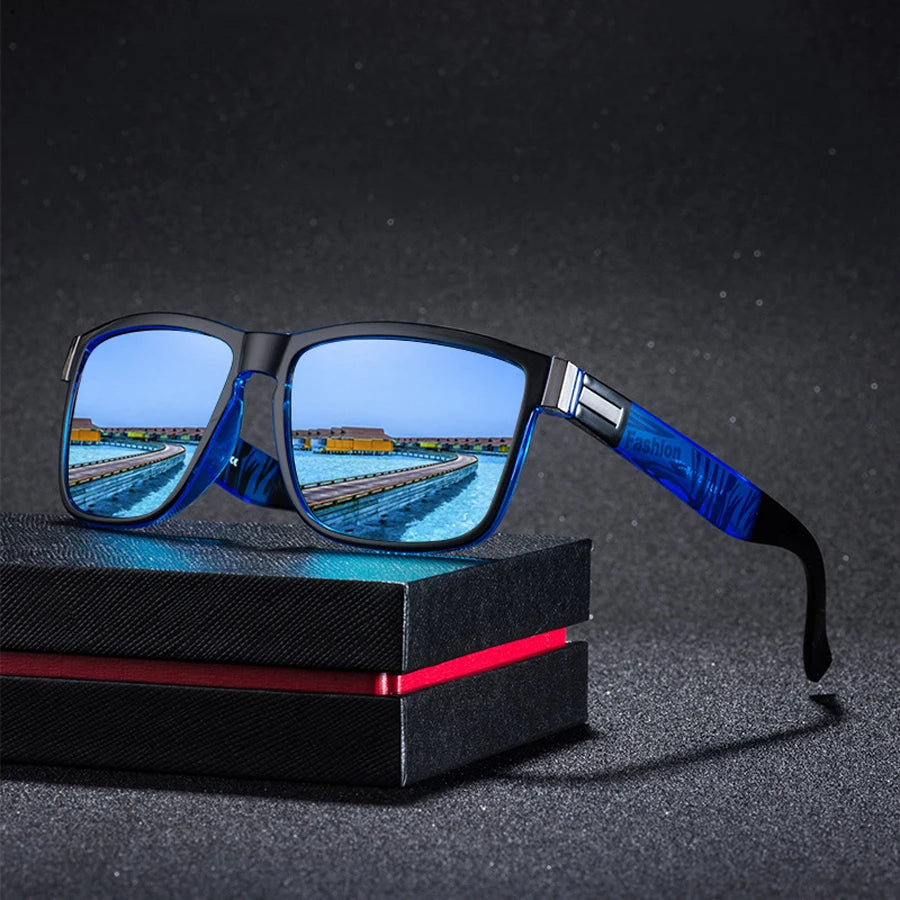 Square Sunglasses 3-Pack – UV400 Protection, Mix & Match Colours