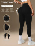 Women's High Waist Yoga Leggings – Slim Fit Sport Pants