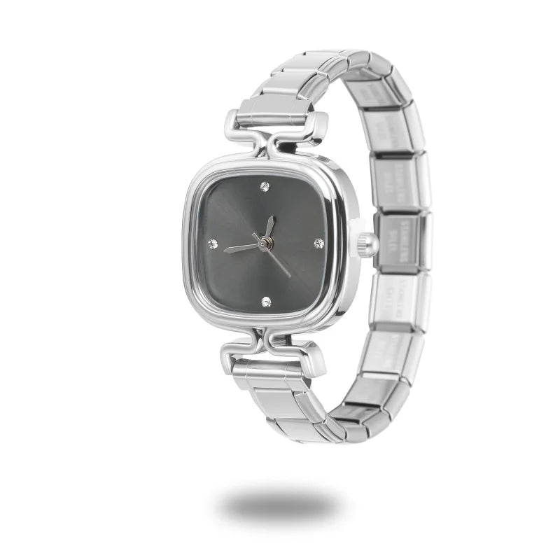 Stainless Steel Watch Fit Bracelet — DIY Retro Style