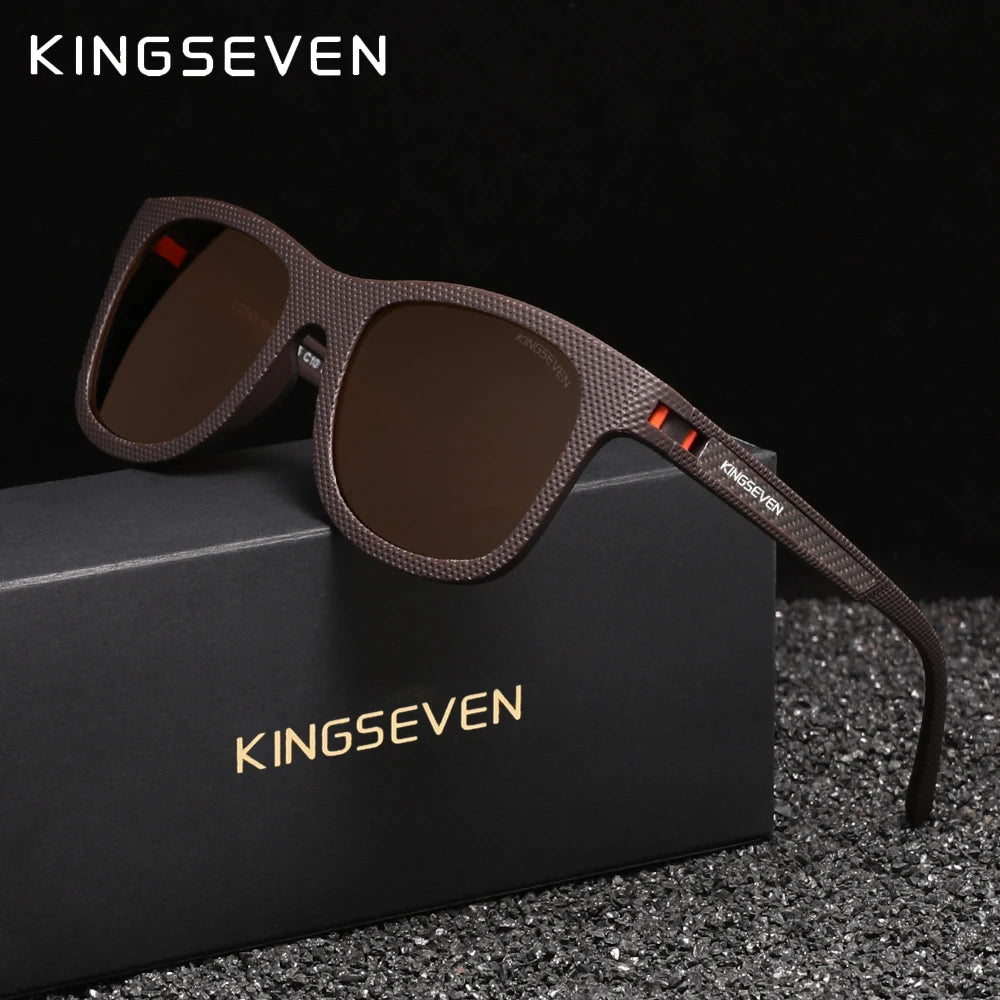 KINGSEVEN  Sports Polarized Sunglasses For Men Women Sun Glasses with UVA&B Protection Comfort Eyewear Accessory