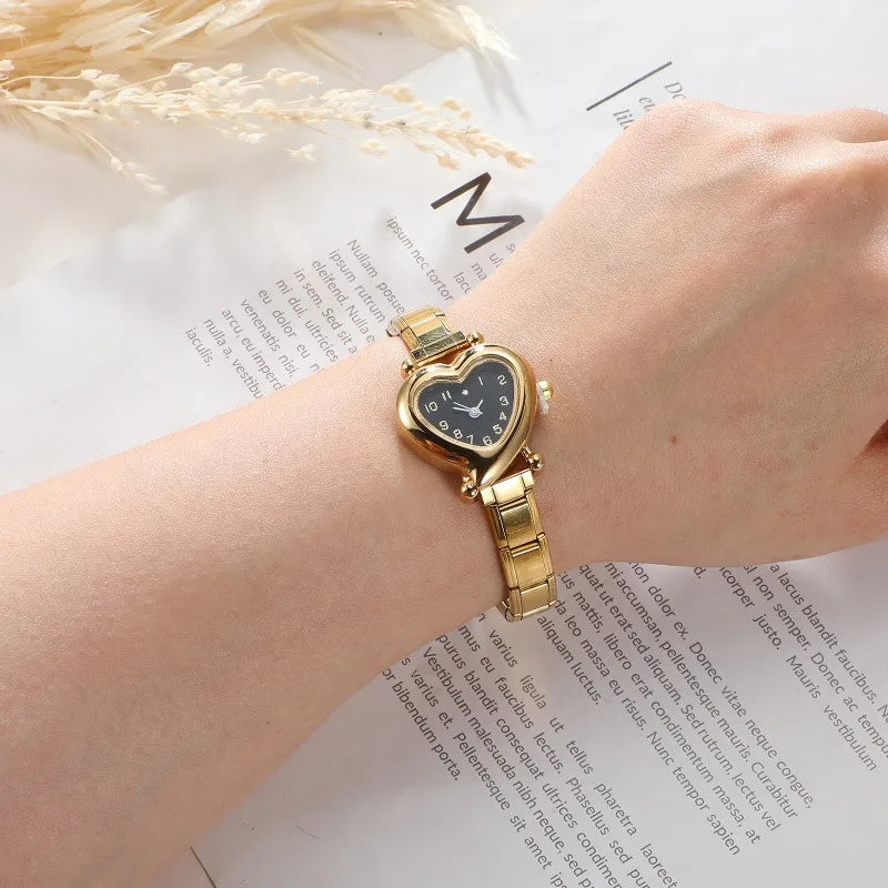 DIY Italian Elastic Charm Watch Bracelet Bangle — 9MM Stainless Steel