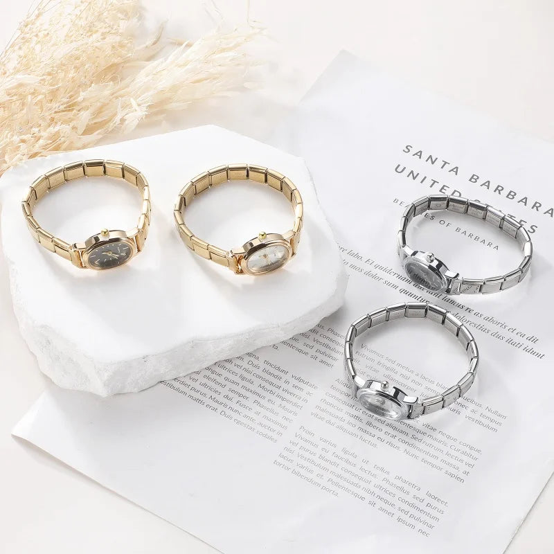 Stainless Steel Watch Fit Bracelet — DIY Retro Style