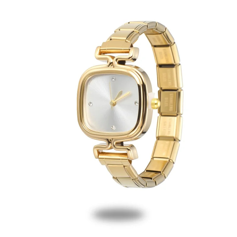 Stainless Steel Watch Fit Bracelet — DIY Retro Style