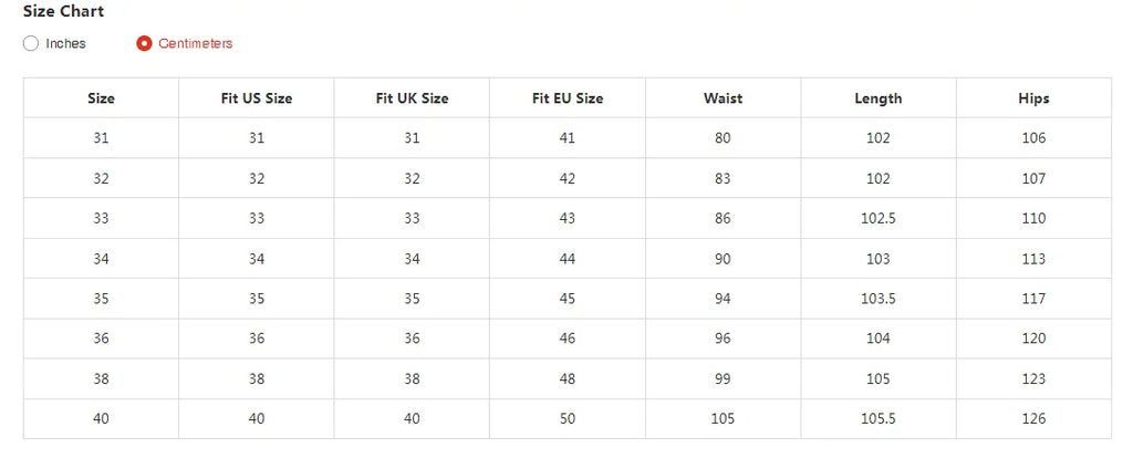 Men's Summer Business Casual Trousers