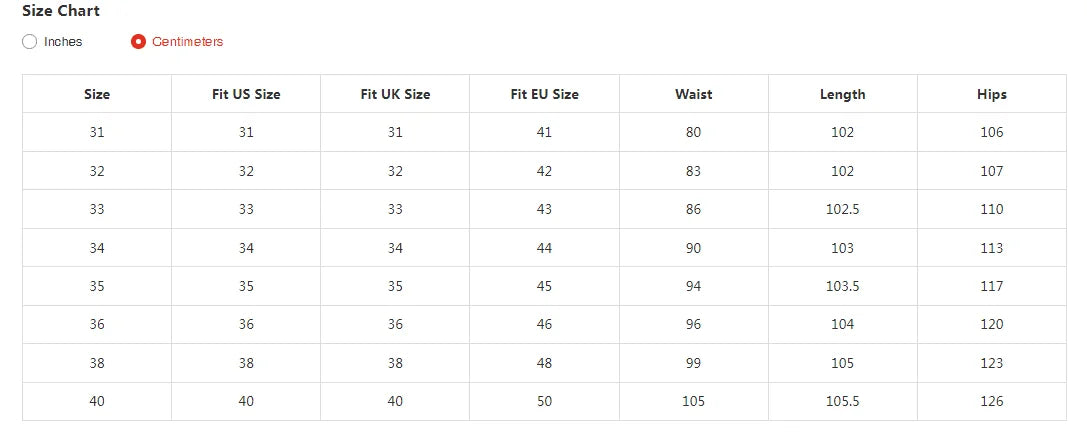 Men's Summer Business Casual Trousers
