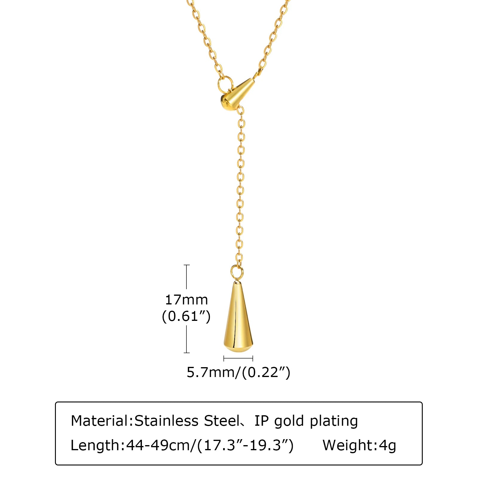 Heart & Butterfly Y-Necklace — Simple Sweater Chain