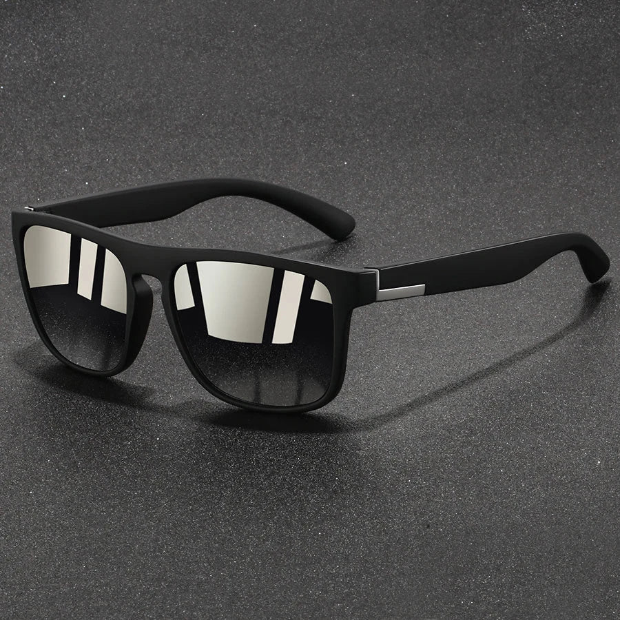 Retro Square Sunglasses – UV Protection, Multi-Colour