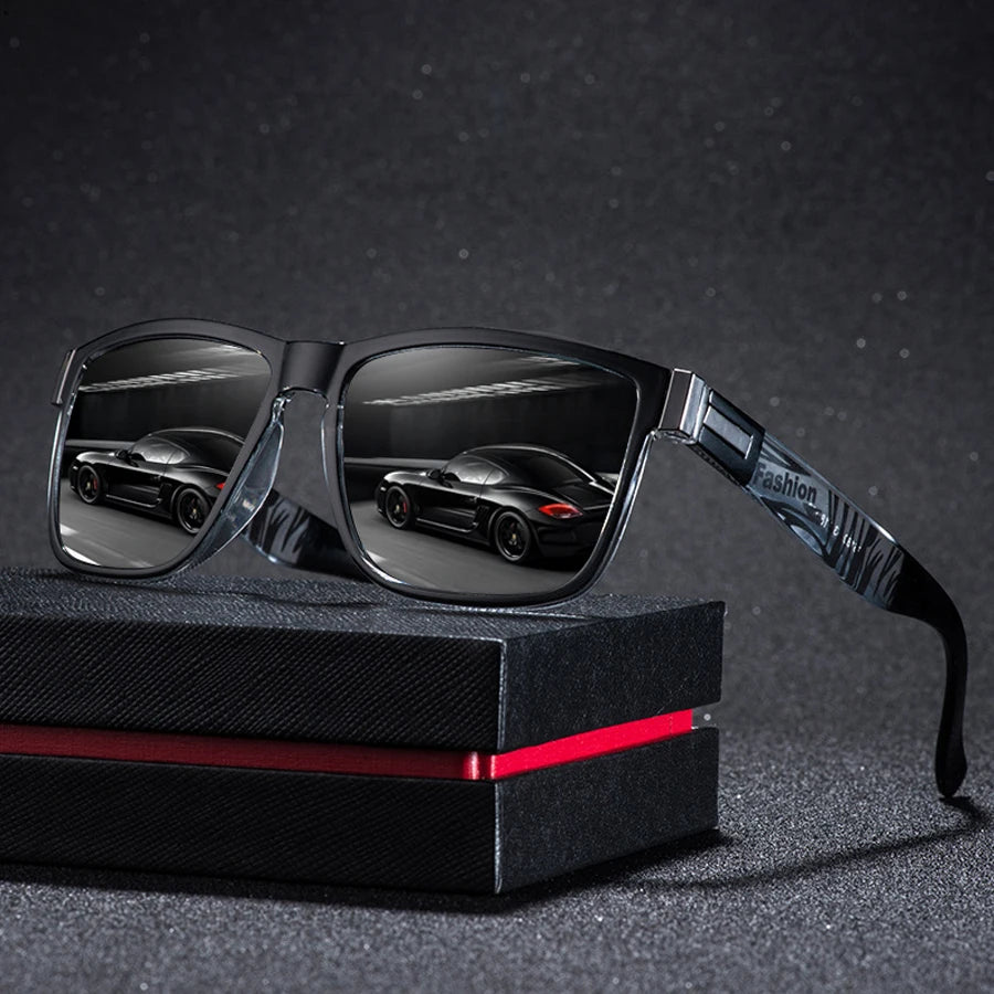 Square Sunglasses 3-Pack – UV400 Protection, Mix & Match Colours