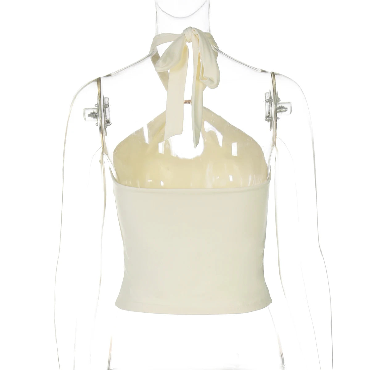 Women's Halter Backless Crop Top – Sexy Summer Tank Top