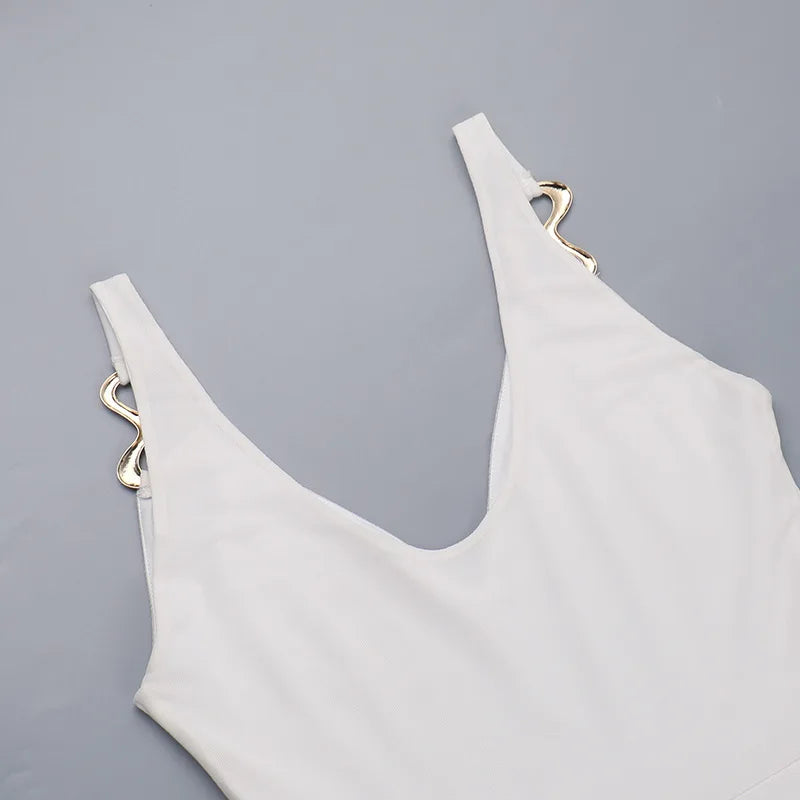 Women's Transparent Mesh Maxi Dress – Backless Beach Party Dress