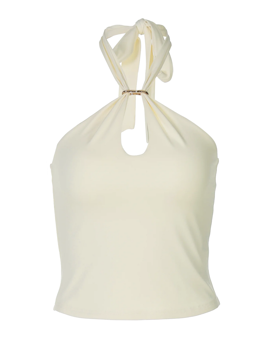 Women's Halter Backless Crop Top – Sexy Summer Tank Top