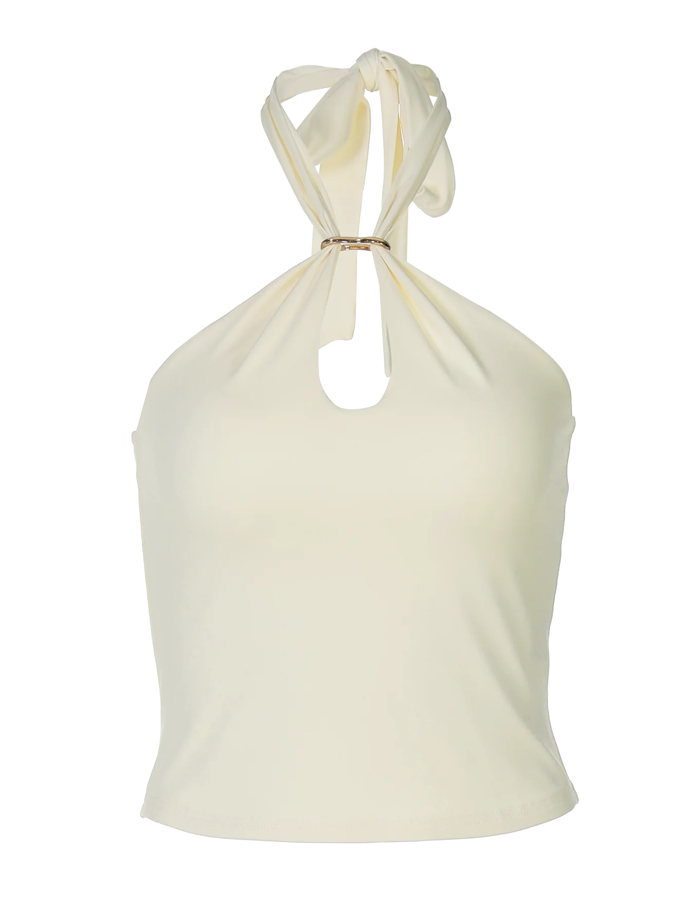 Women's Halter Backless Crop Top – Sexy Summer Tank Top