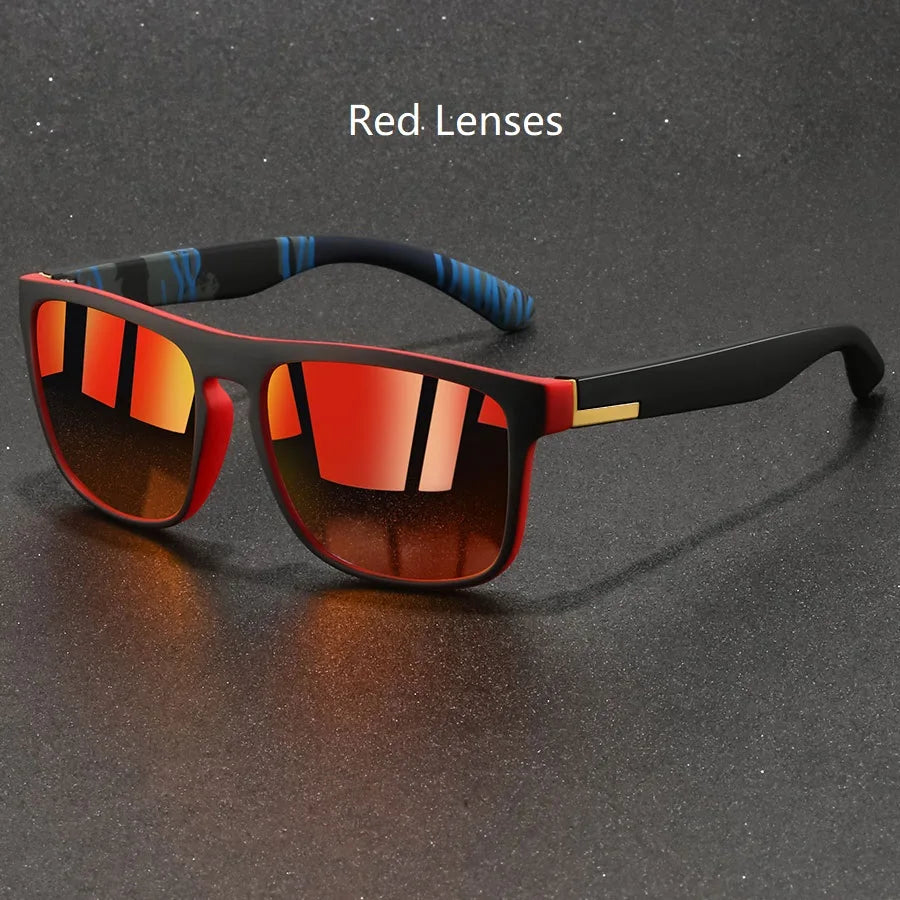 Retro Square Sunglasses – UV Protection, Multi-Colour