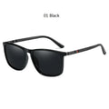 Classic Vintage Square Sunglasses Men And Women Driving Travel  Sun Glasses For Man TR90 Frame Eyewear