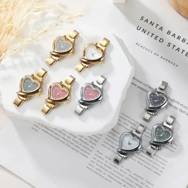 DIY Italian Elastic Charm Watch Bracelet Bangle — 9MM Stainless Steel