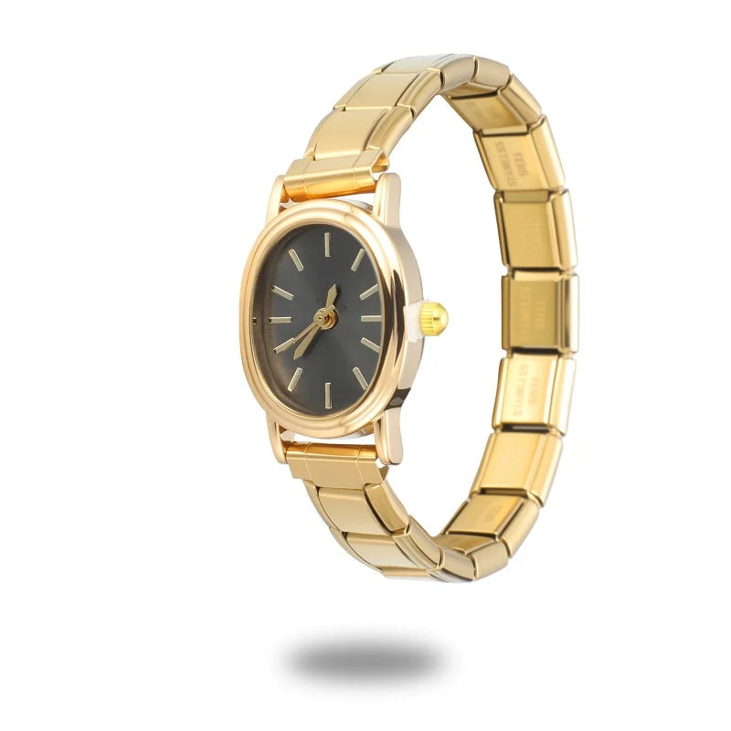 Stainless Steel Watch Fit Bracelet — DIY Retro Style