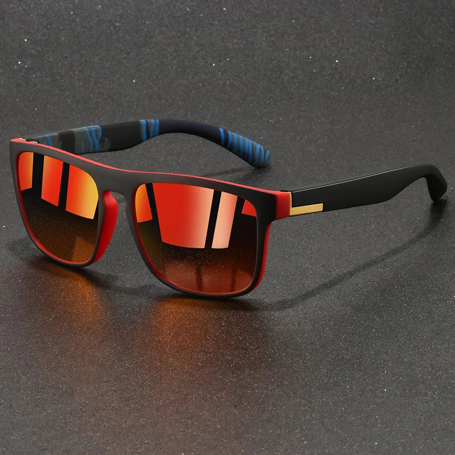Retro Square Sunglasses – UV Protection, Multi-Colour